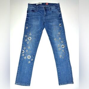 Pilcro And The Letterpress Women’s Hyphen Fit Blue Jeans Size- 26